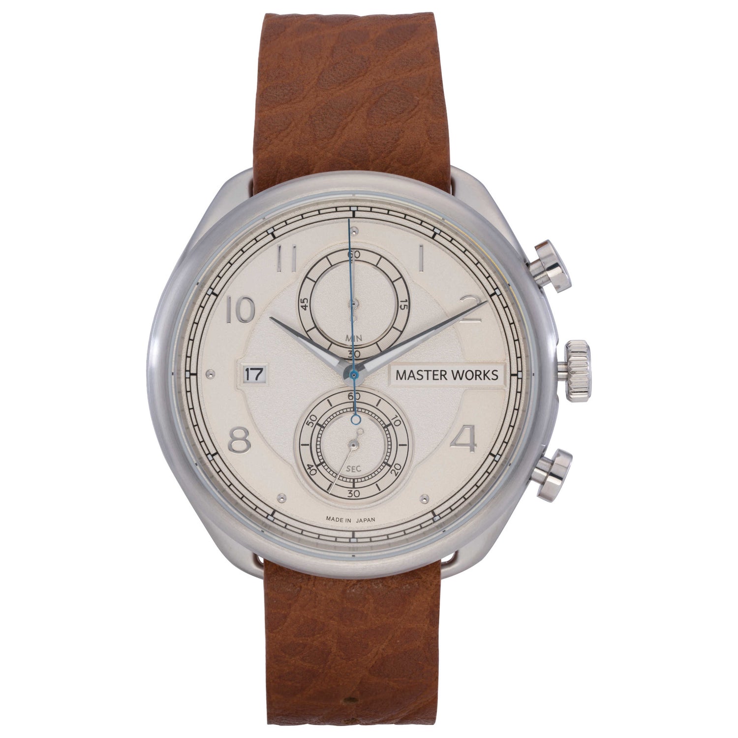 Front view of Master Works Dress Sport Men's Quartz Watch MW17SOEDLBO0