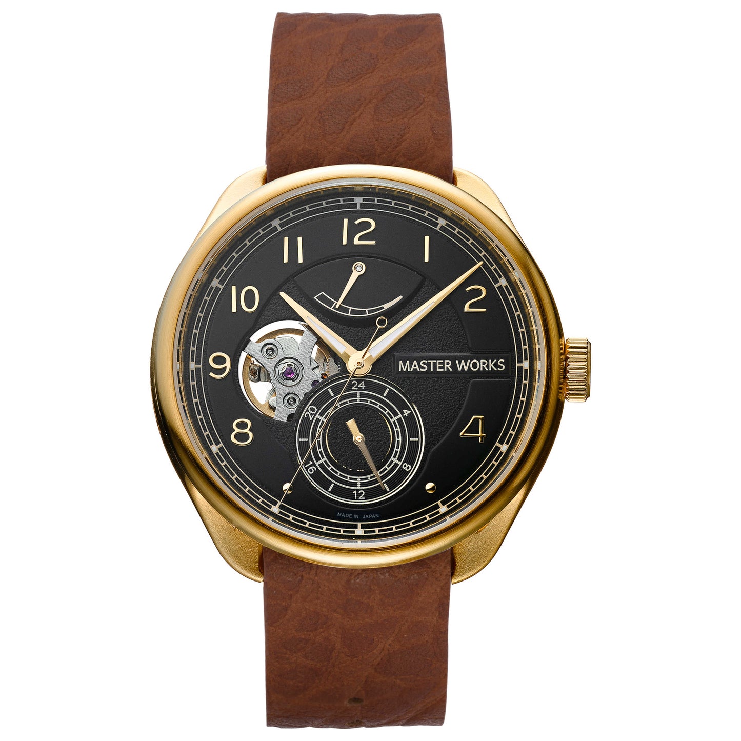 Front view of Master Works Mechanical Men's Automatic Watch MW18YBEDLBO0