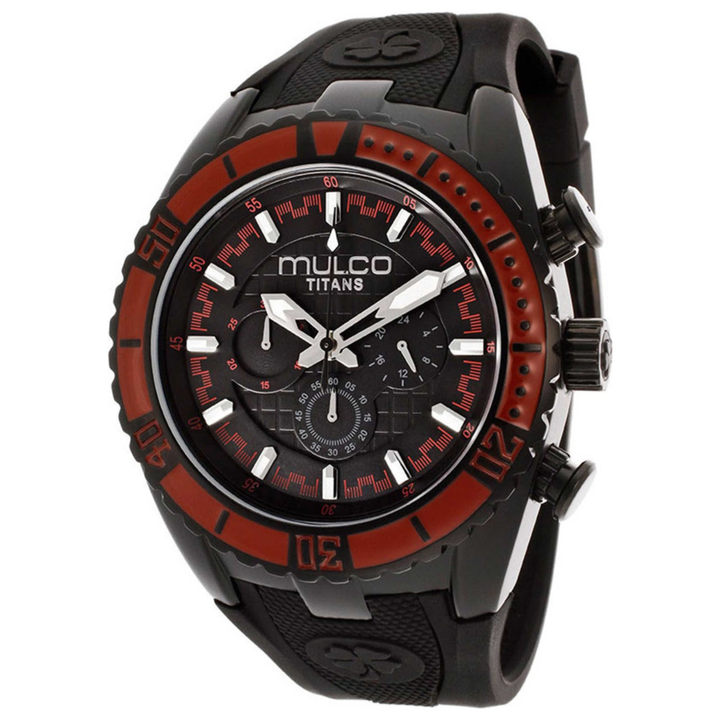 Front view of Mulco Titans Wave Men's Quartz Watch MW5-1836-065
