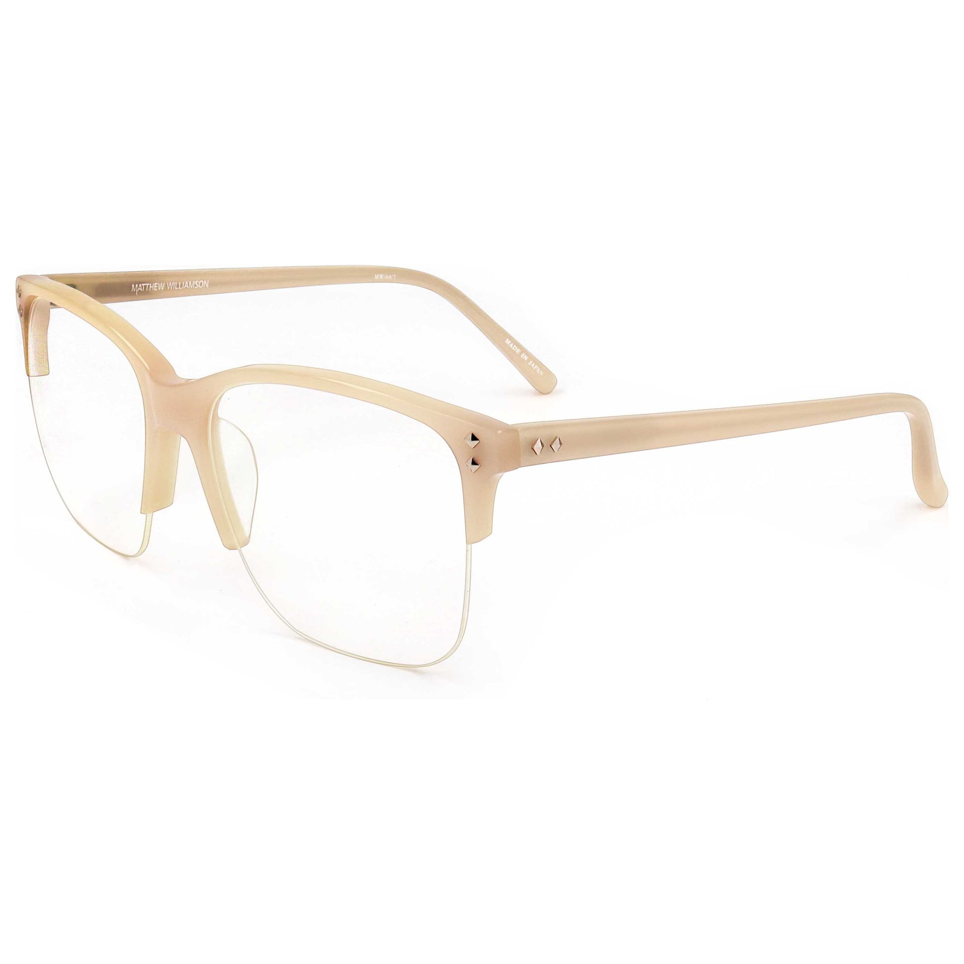 Front view of Linda Farrow Matthew Williamson Women's Opticals MW60-C7-57