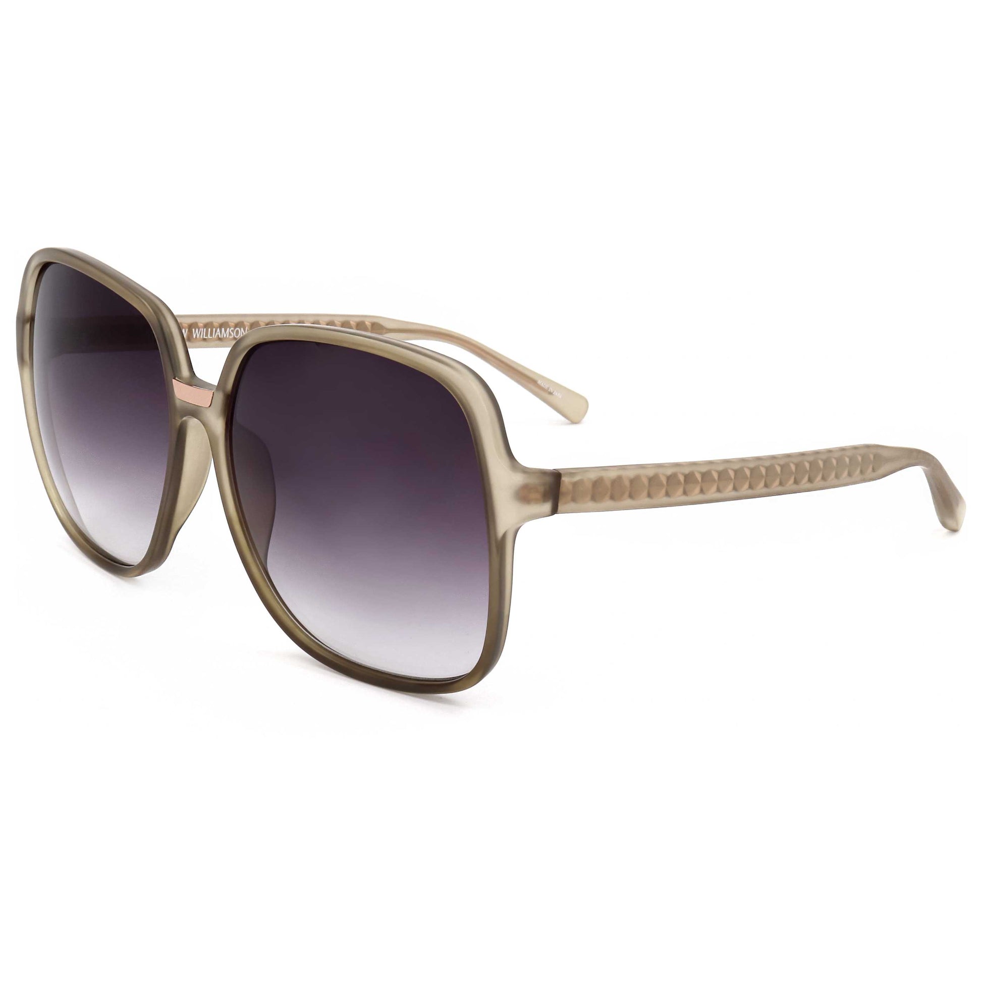 Front view of Linda Farrow Matthew Williamson Women's Sunglasses MW66-C4-60