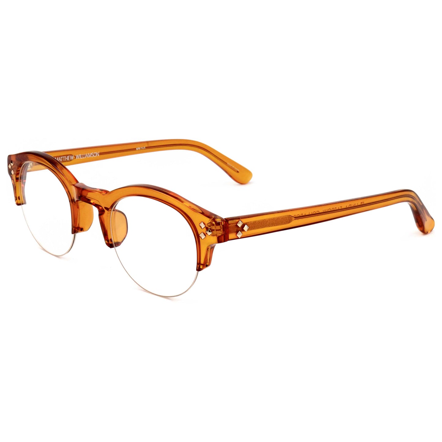 Front view of Linda Farrow Matthew Williamson Women's Opticals MW71-C5-45