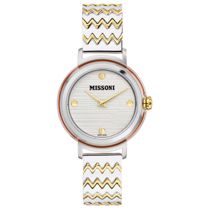 Front view of Missoni Fiammato Women's Quartz Watch MWNY00121
