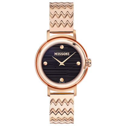 Front view of Missoni Fiammato Women's Quartz Watch MWNY00521