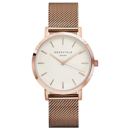 Front view of Rosefield Mercer Women's Quartz Watch MWR-M42