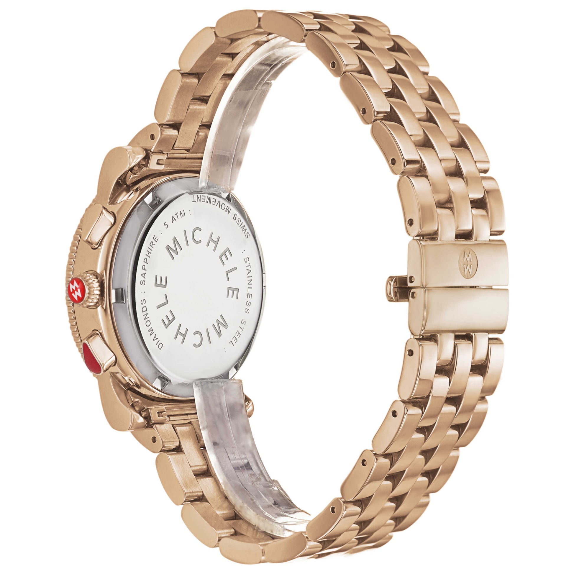 Michele Sport Sail Women's Swiss Quartz (Battery-Powered) Watch MWW01C000059 - Image #2