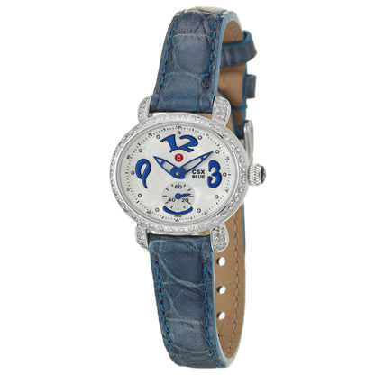 Front view of Michele CSX Women's Quartz Watch MWW03F000025