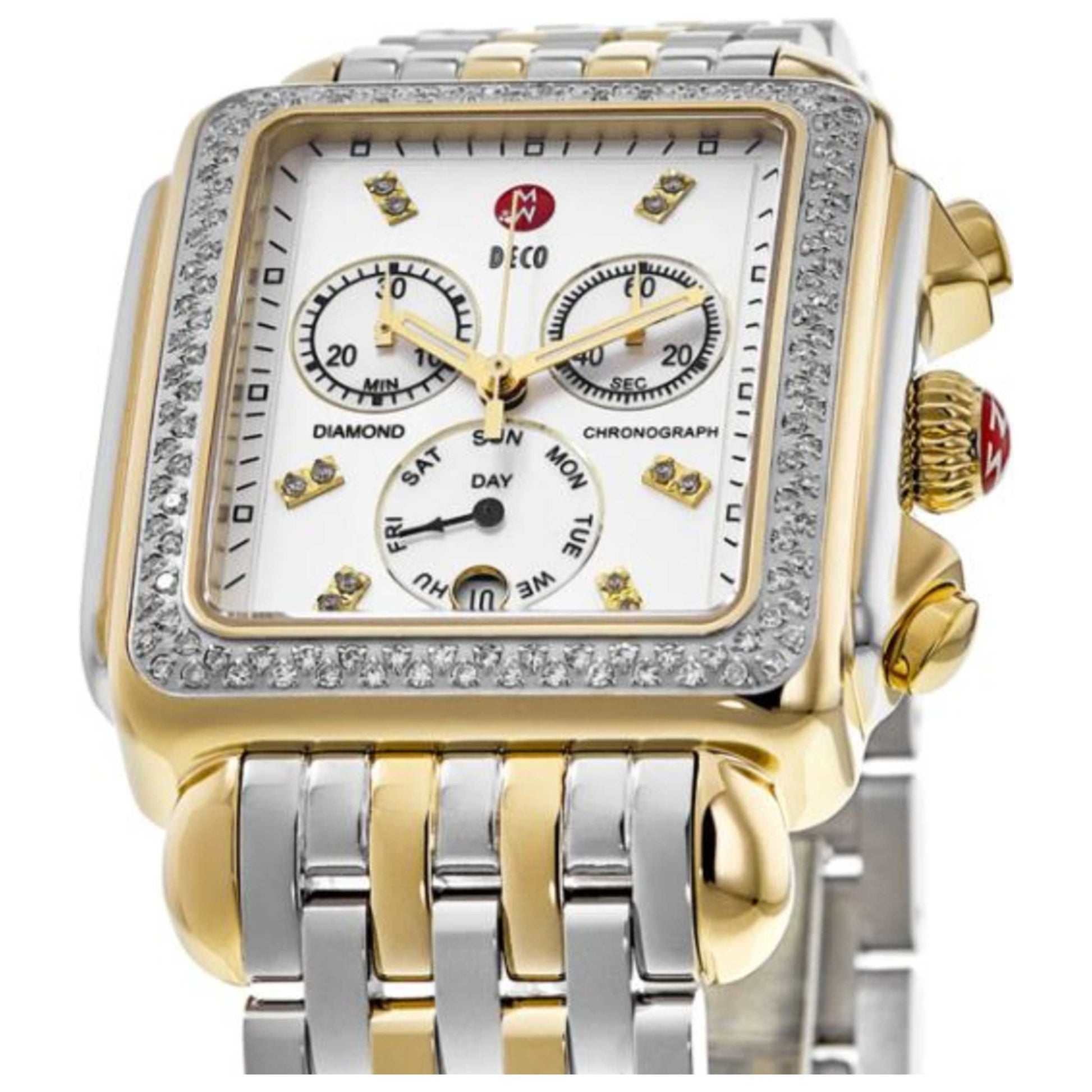 Michele Deco XL Women's Quartz Watch MWW06Z000013 - Image #5