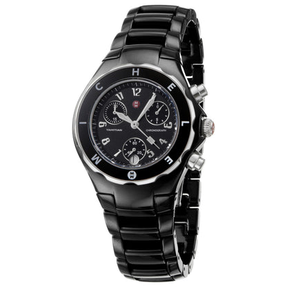 Front view of Michele Ceramic Women's Watch MWW12A000006