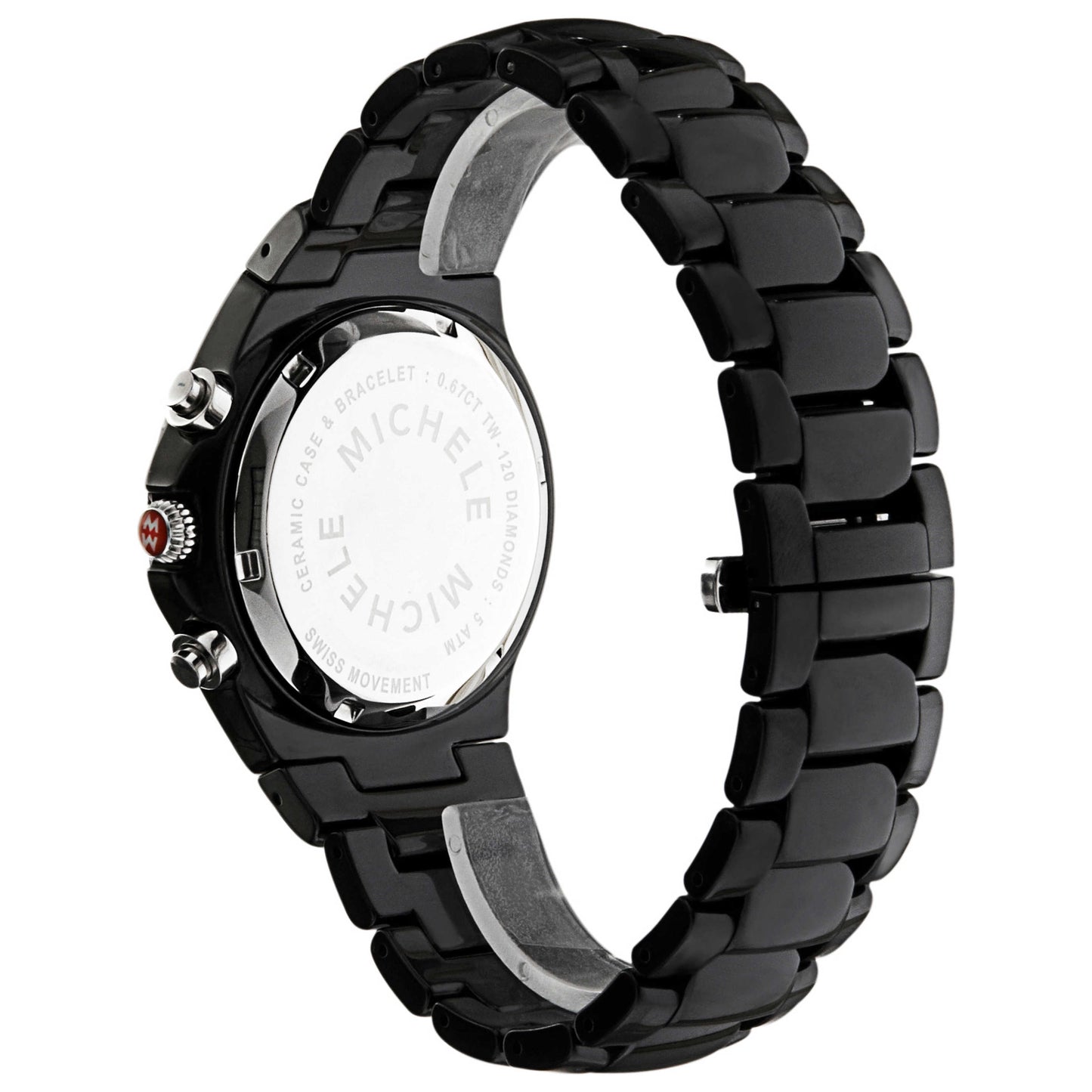 Michele Ceramic Men's Swiss Quartz (Battery-Powered) Watch MWW12B000002 - Image #2