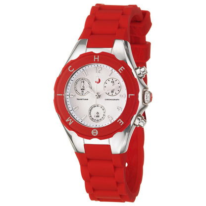 Front view of Michele Tahitian Jelly Beans Women's Swiss Quartz (Battery-Powered) Watch MWW12D000007