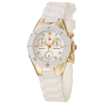 Front view of Michele Tahitian Jelly Beans Women's Swiss Quartz (Battery-Powered) Watch MWW12D000011