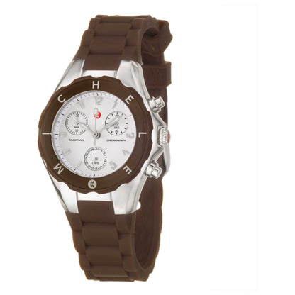 Front view of Michele Tahitian Jelly Beans Women's Swiss Quartz (Battery-Powered) Watch MWW12D000013