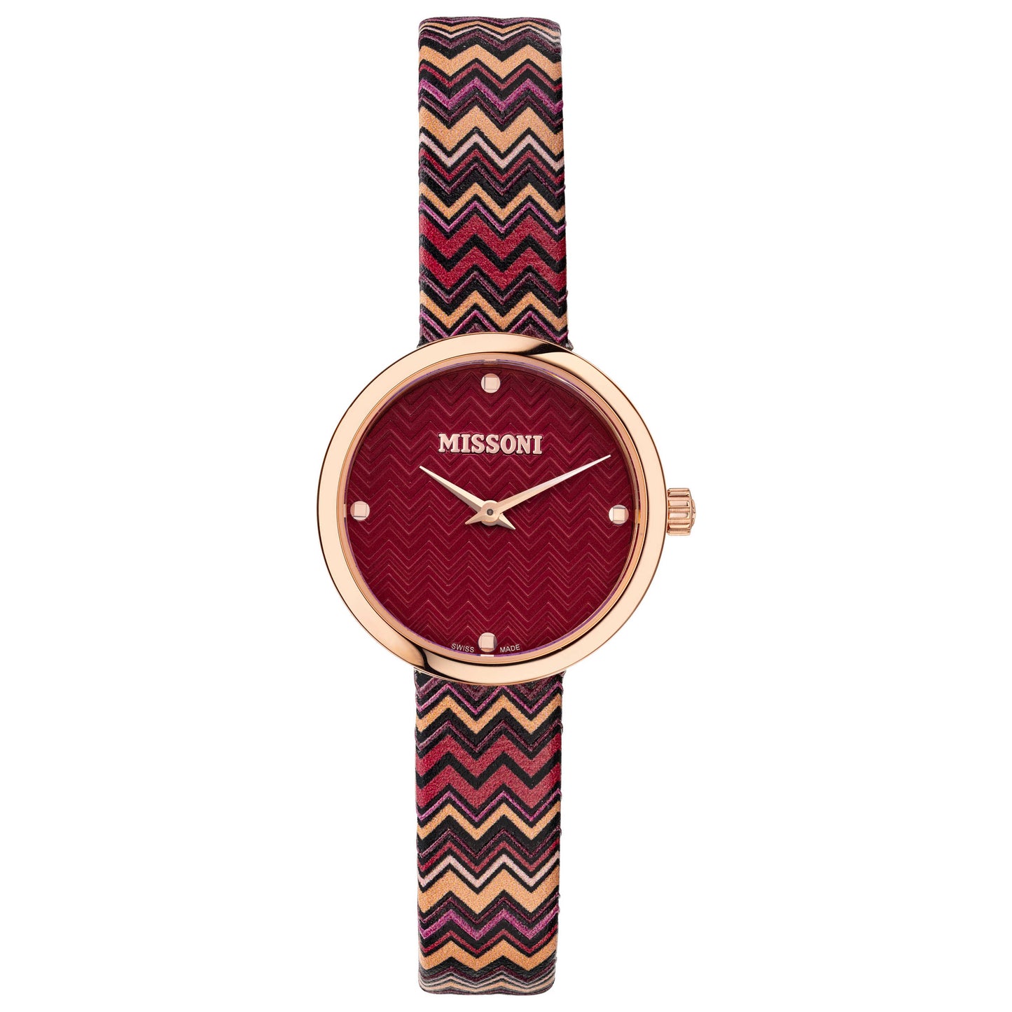 Front view of Missoni M1 Women's Quartz Watch MWY100420