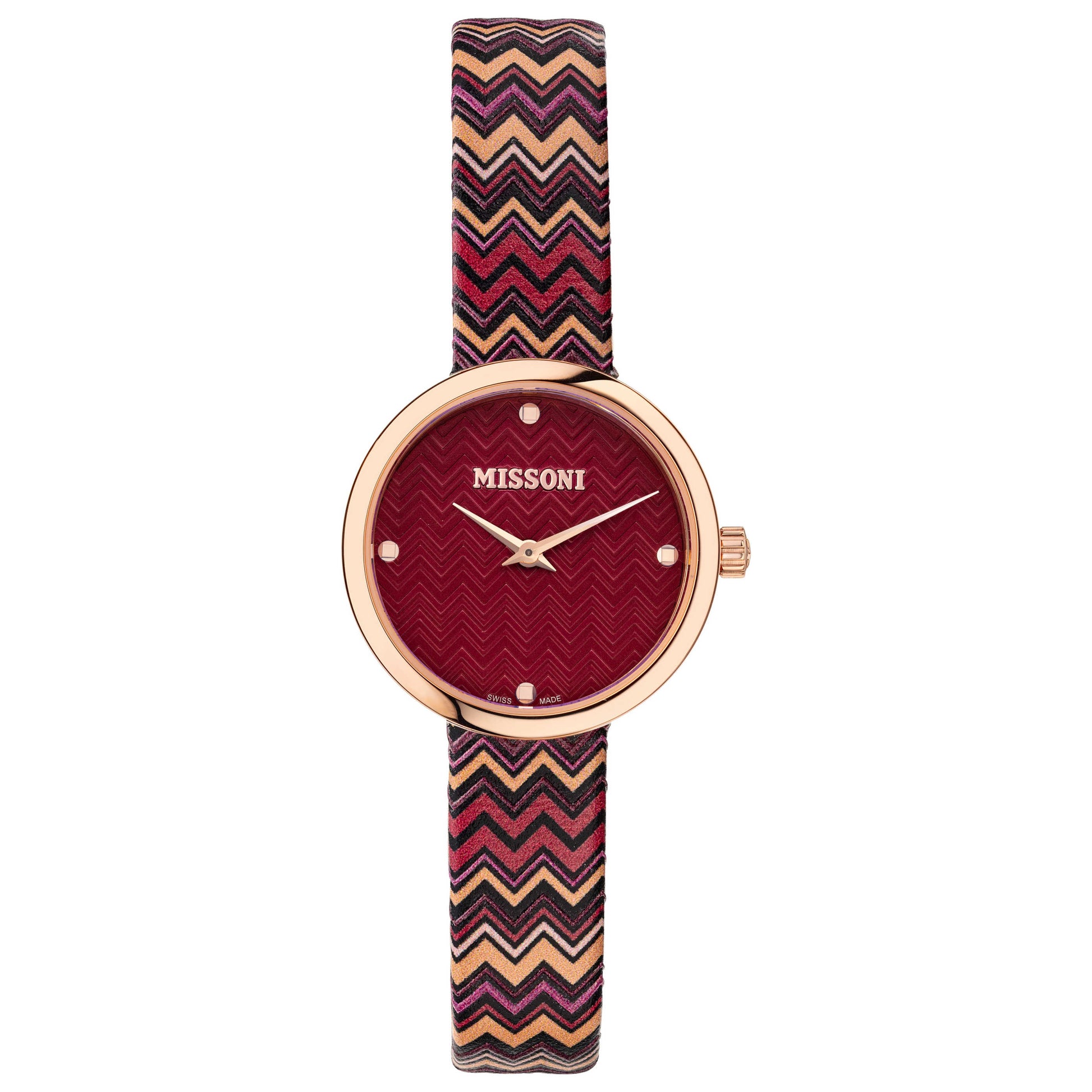 Front view of Missoni M1 Women's Quartz Watch MWY100420