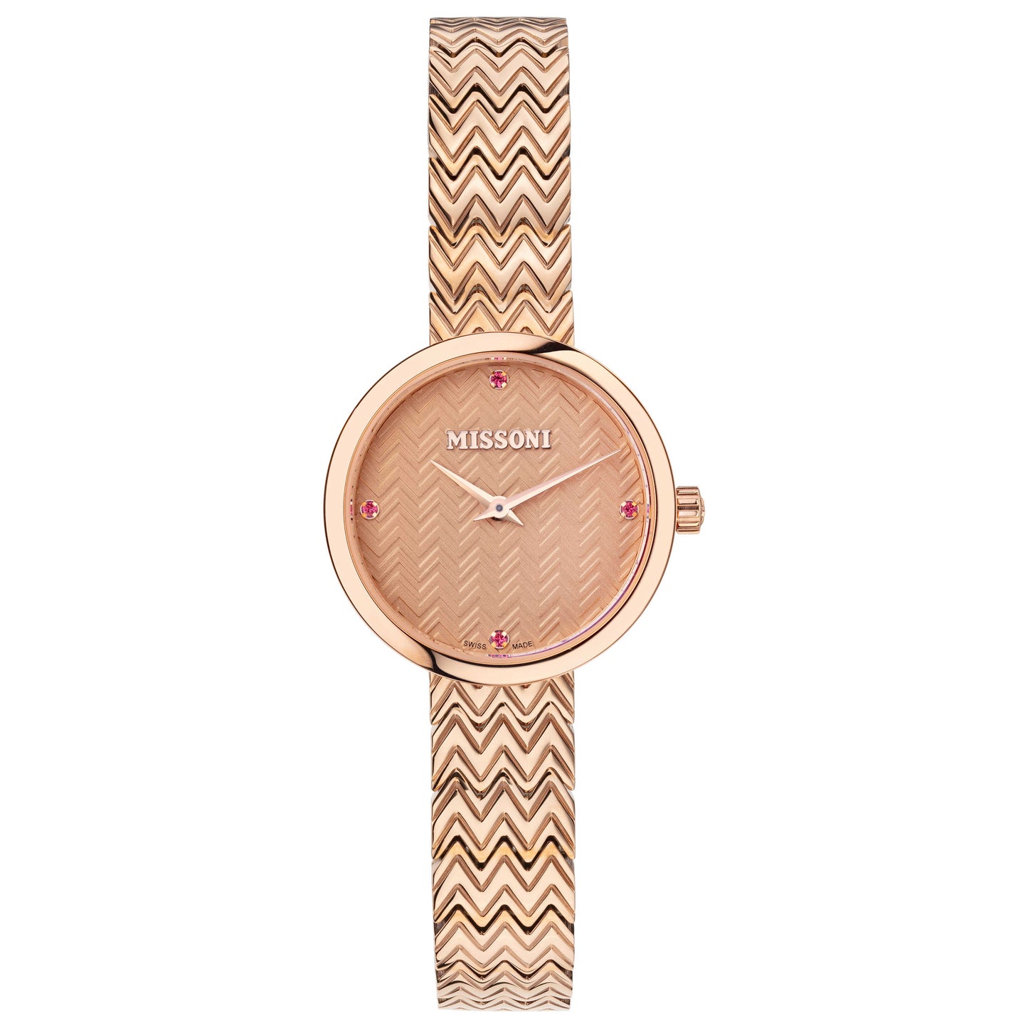 Front view of Missoni M1 Women's Quartz Watch MWY100620