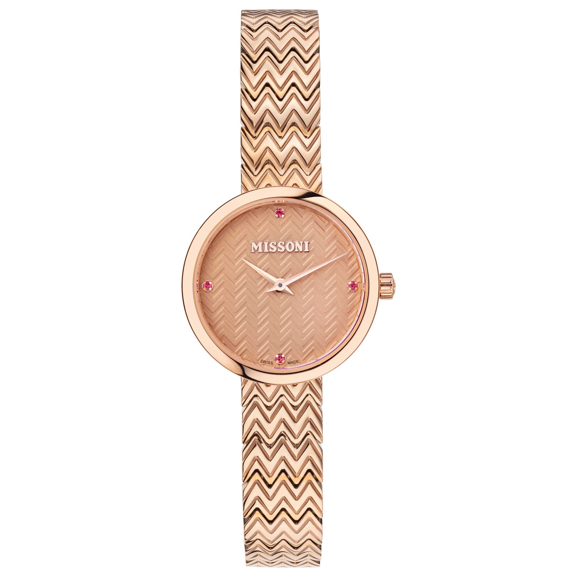 Front view of Missoni M1 Women's Quartz Watch MWY100620