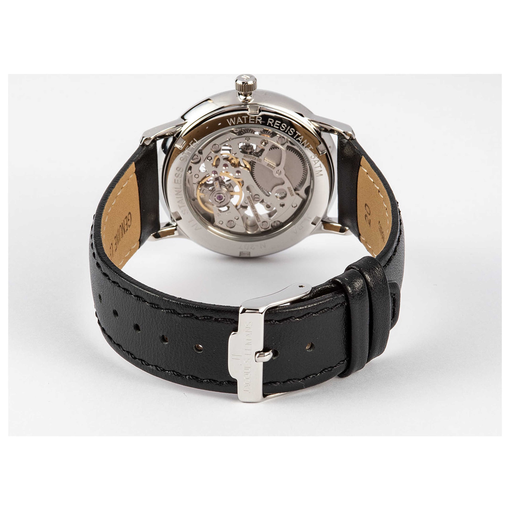 Jacques Lemans Retro Unisex Manual-Wind Watch N-207ZA - Image #2