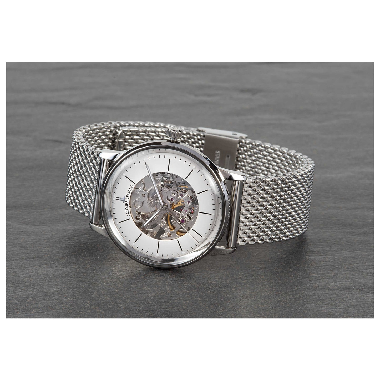 Jacques Lemans Retro Unisex Manual-Wind Watch N-207ZC - Image #2