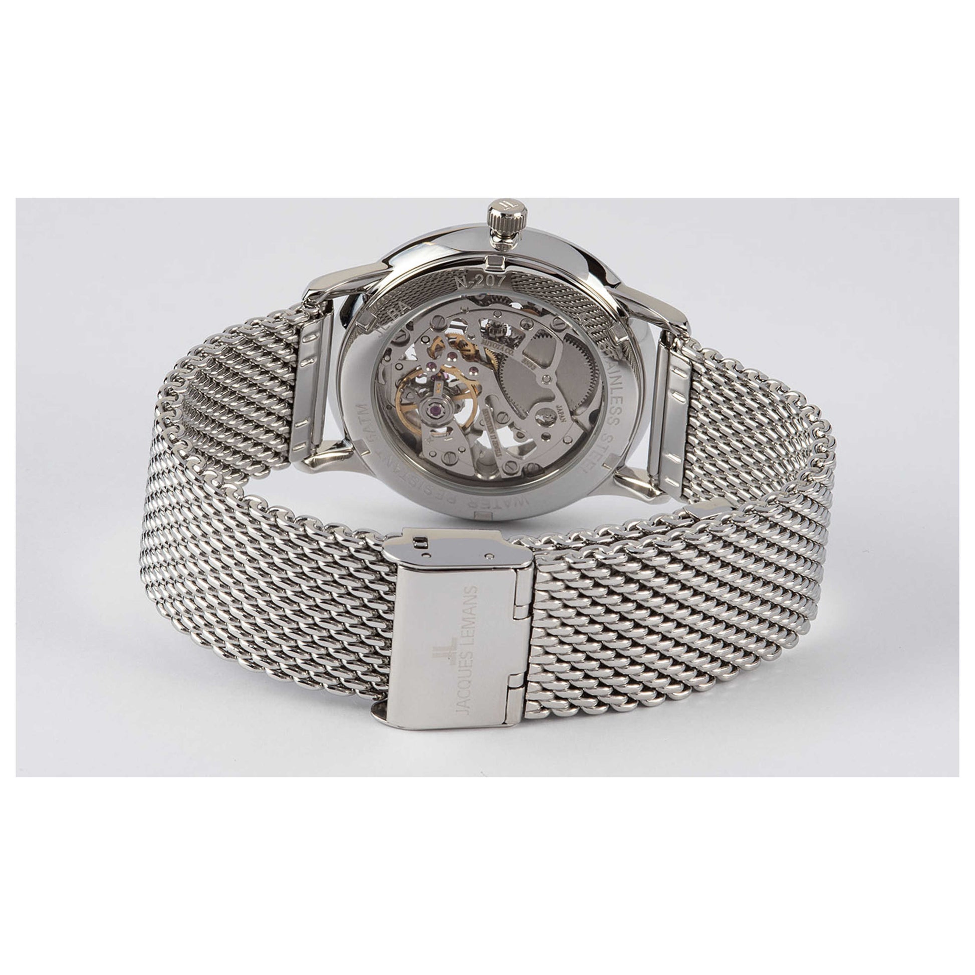 Jacques Lemans Retro Unisex Manual-Wind Watch N-207ZC - Image #5