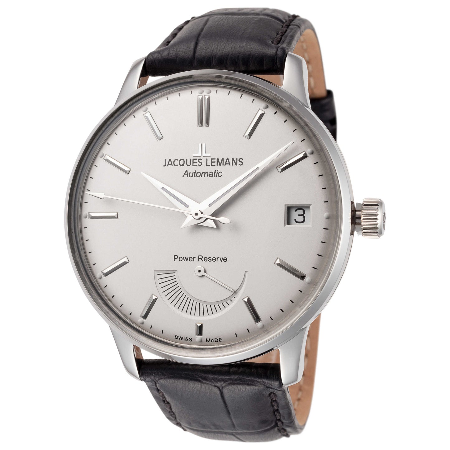 Front view of Jacques Lemans Retro Men's Automatic Watch N-222A