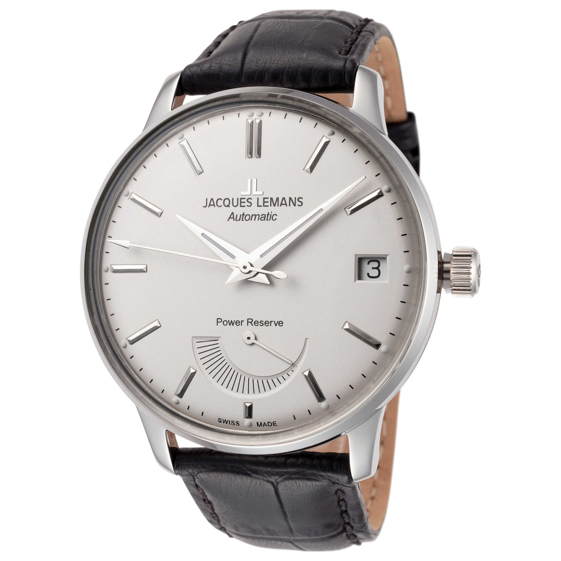 Front view of Jacques Lemans Retro Men's Automatic Watch N-222A