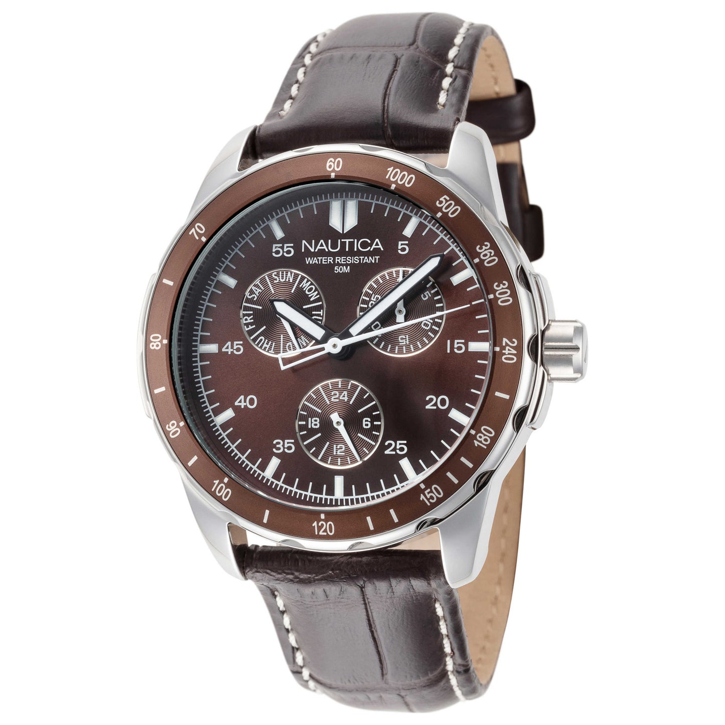 Front view of Nautica Windseeker Men's Quartz Watch N09550G