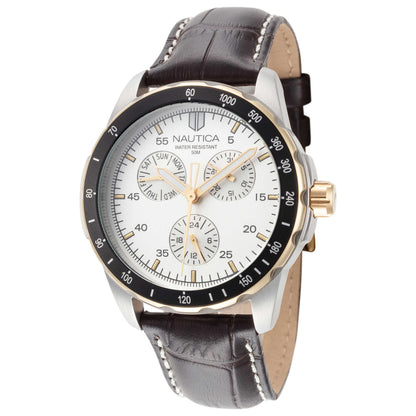 Front view of Nautica Windseeker Men's Quartz Watch N11502G