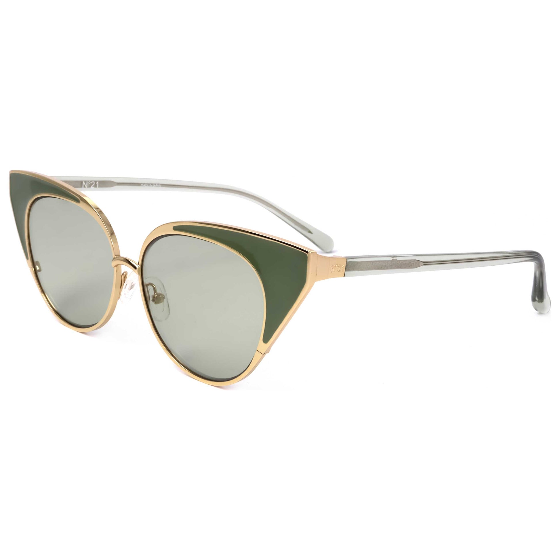 Front view of Linda Farrow No 21 Women's Sunglasses N21S18-C3-58