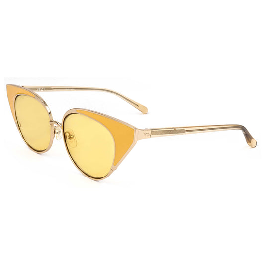 Front view of Linda Farrow No 21 Women's Sunglasses N21S18-C7-58