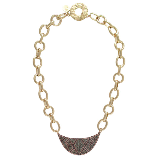 Front view of Devon Leigh Women's Necklace N4758