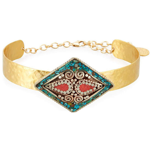 Front view of Devon Leigh Women's Necklace N5754