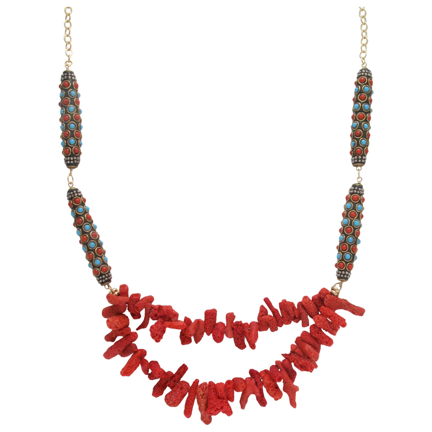 Front view of Devon Leigh Women's Necklace N6070