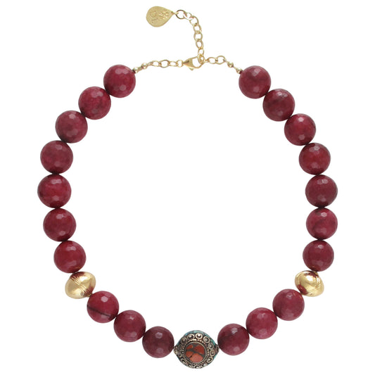 Front view of Devon Leigh Women's Necklace N6474