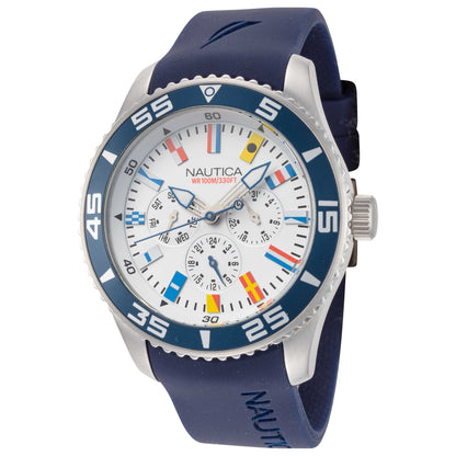 Front view of Nautica Nst Men's Quartz Watch NAD13502G