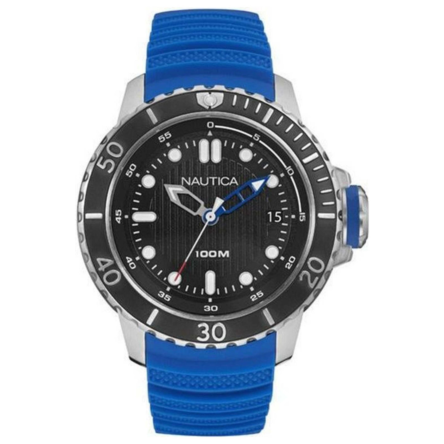 Front view of Nautica NMX Men's Quartz Watch NAD18517G