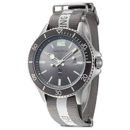 Front view of Nautica Accra Beach Men's Quartz Watch NAPABS902