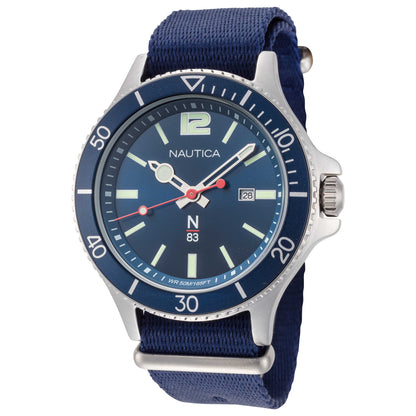 Front view of Nautica Accra Beach Men's Quartz Watch NAPABS904
