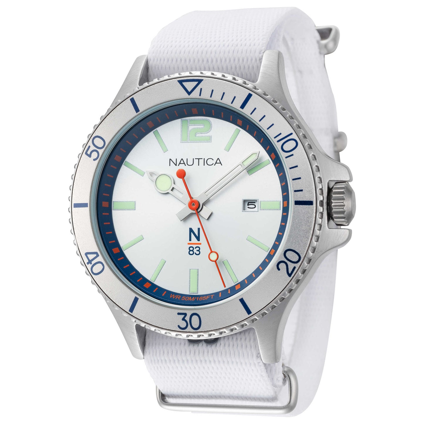 Front view of Nautica Accra Beach Men's Quartz Watch NAPABS906