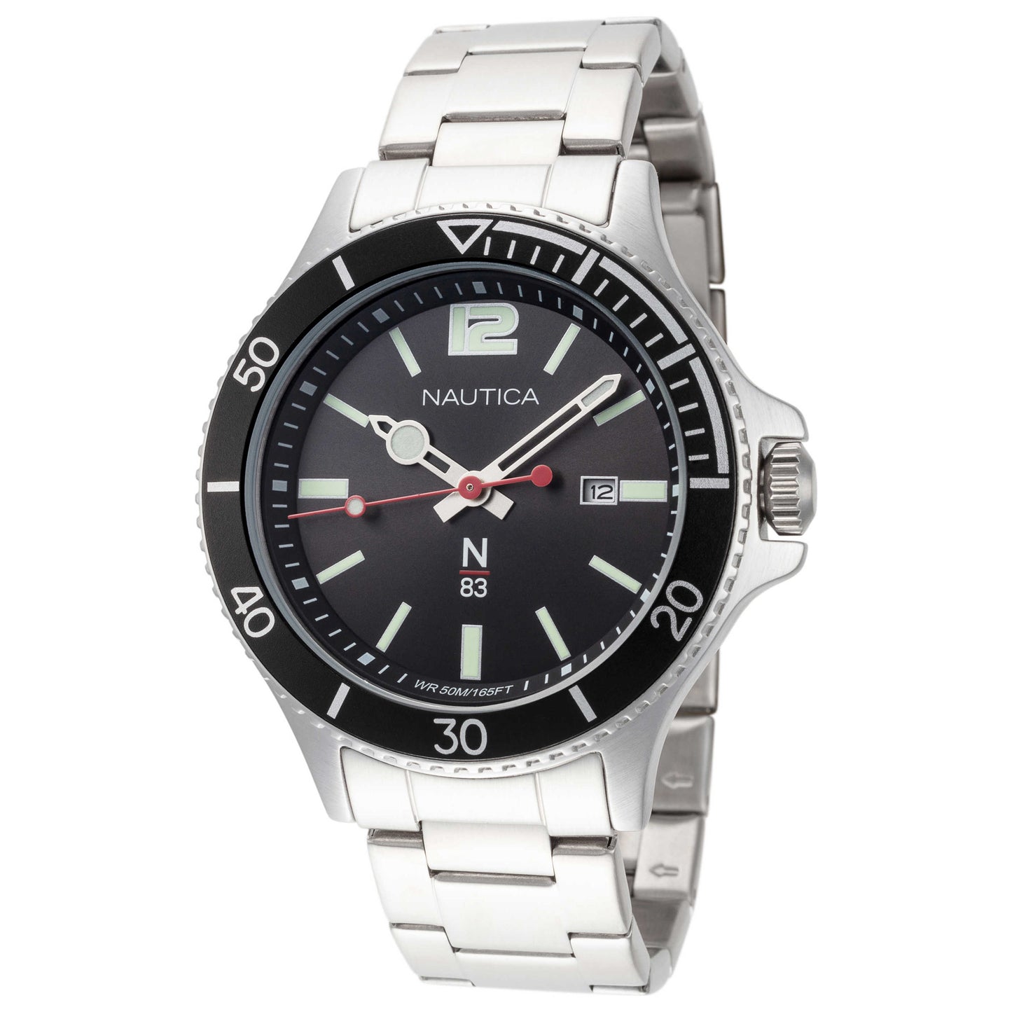 Front view of Nautica Accra Beach Men's Quartz Watch NAPABS910