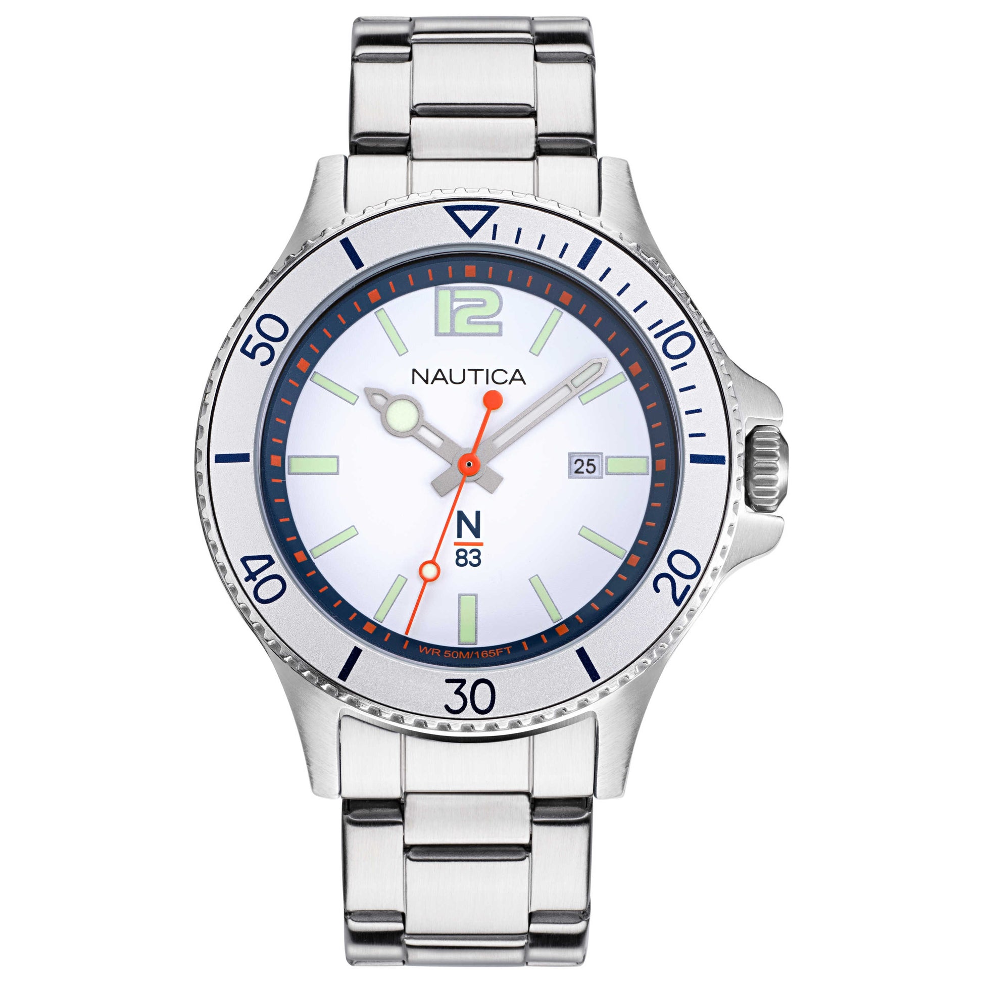Front view of Nautica Accra Beach Men's Quartz Watch NAPABS911