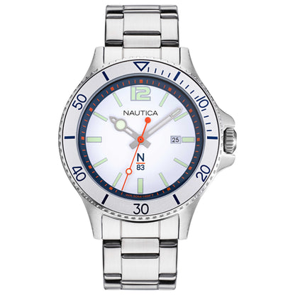 Front view of Nautica Accra Beach Men's Quartz Watch NAPABS911