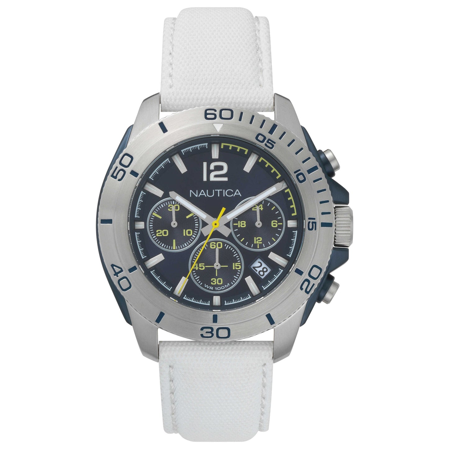 Front view of Nautica Andover Men's Quartz Watch NAPADR002