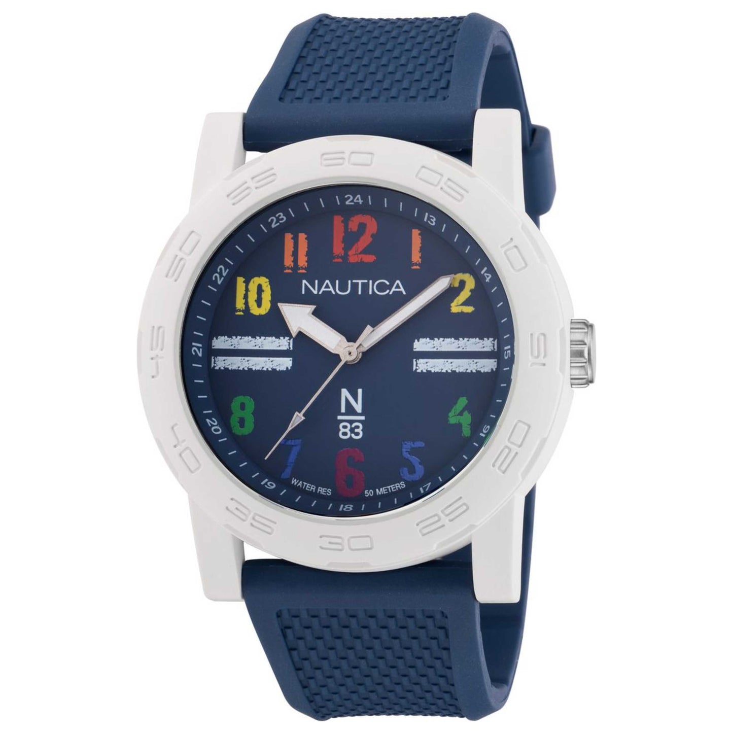 Front view of Nautica Ayia Triada Men's Quartz Watch NAPATS304
