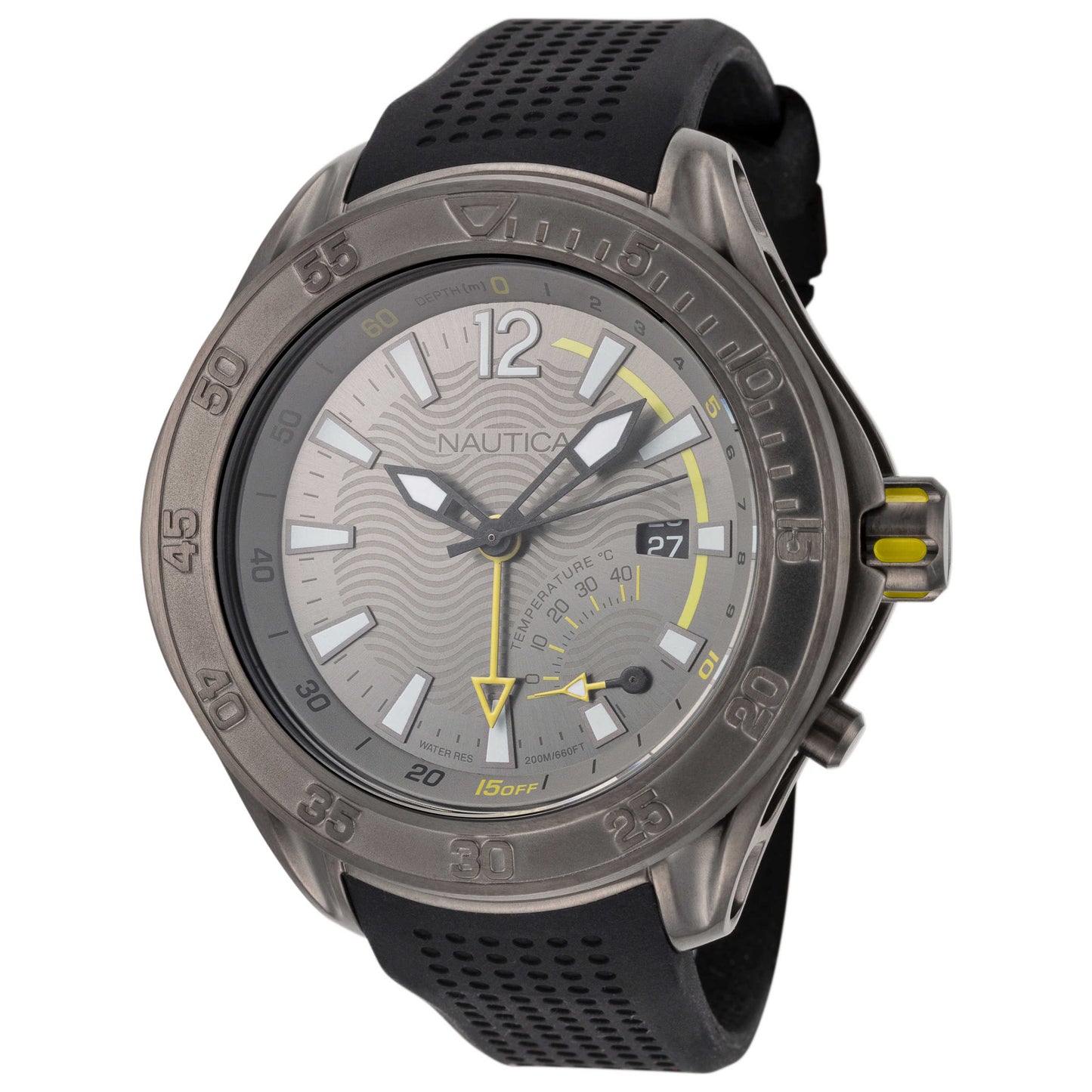 Front view of Nautica Breakwater Men's Quartz Watch NAPBRW003