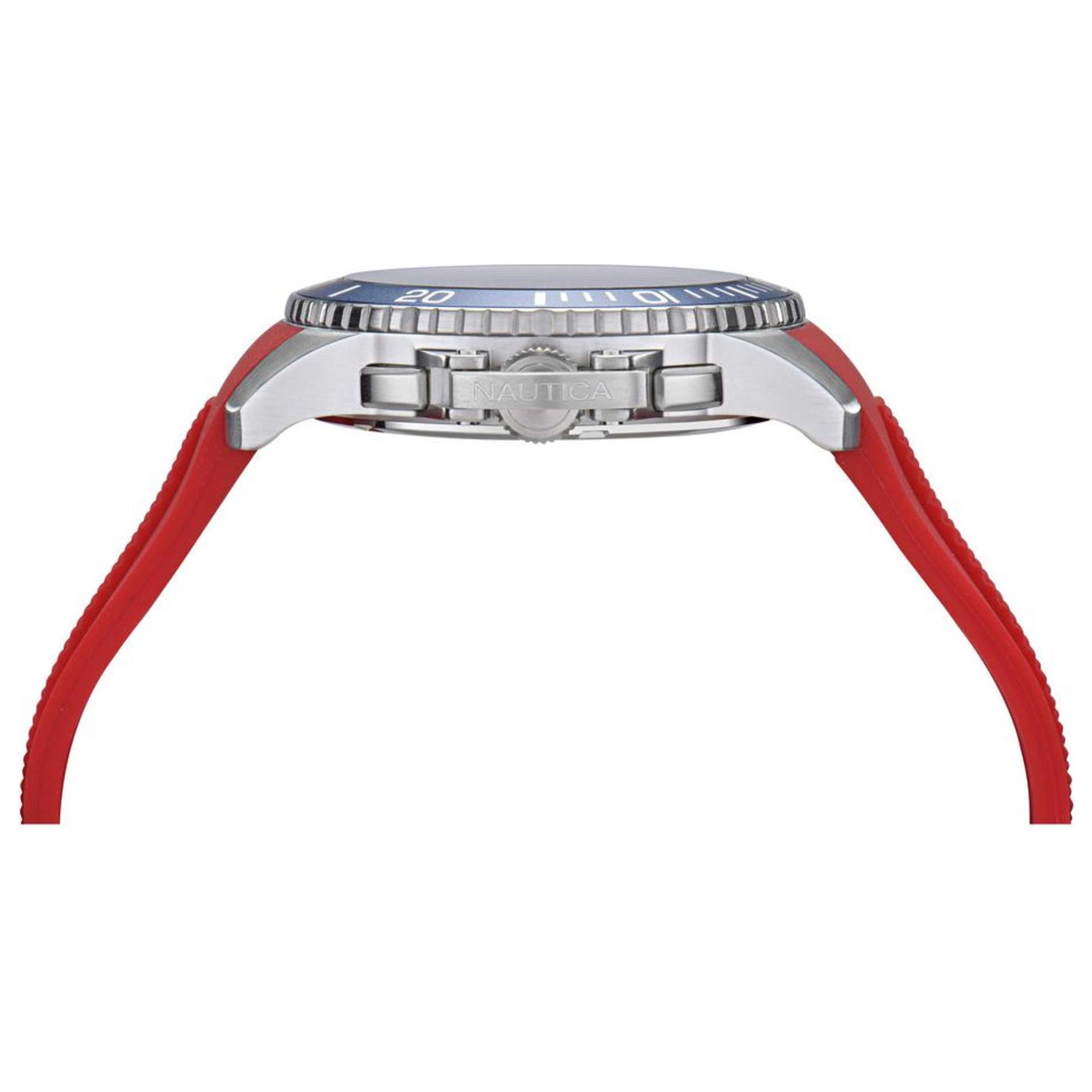 Back view of Nautica Bayside Chrono Men's Quartz Watch NAPBSC903