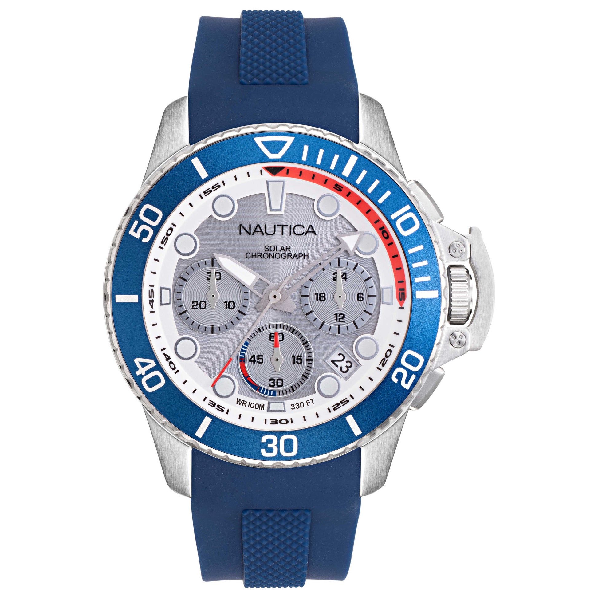 Front view of Nautica Bayside Men's Quartz Watch NAPBSC905