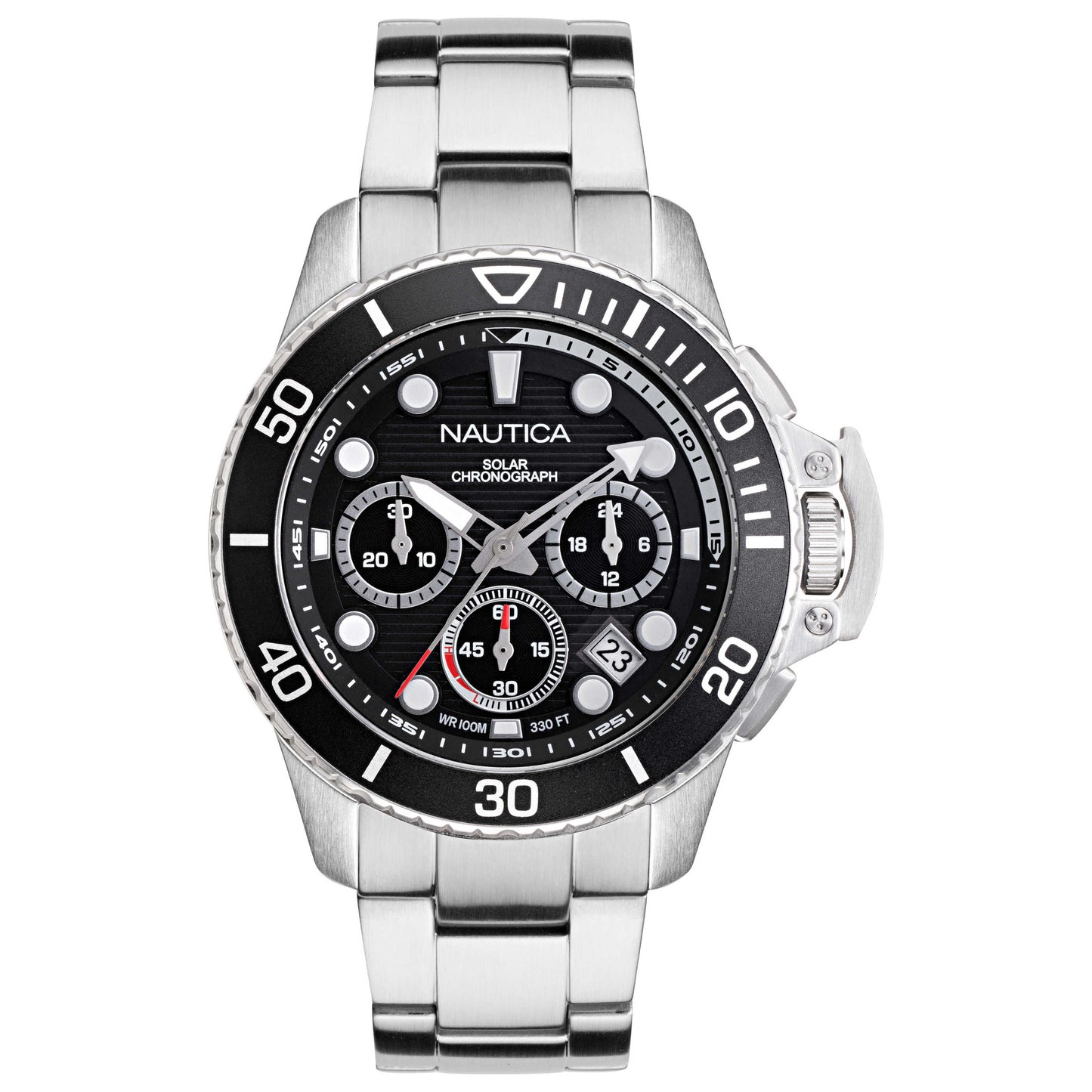 Front view of Nautica Bayside Men's Quartz Watch NAPBSC906