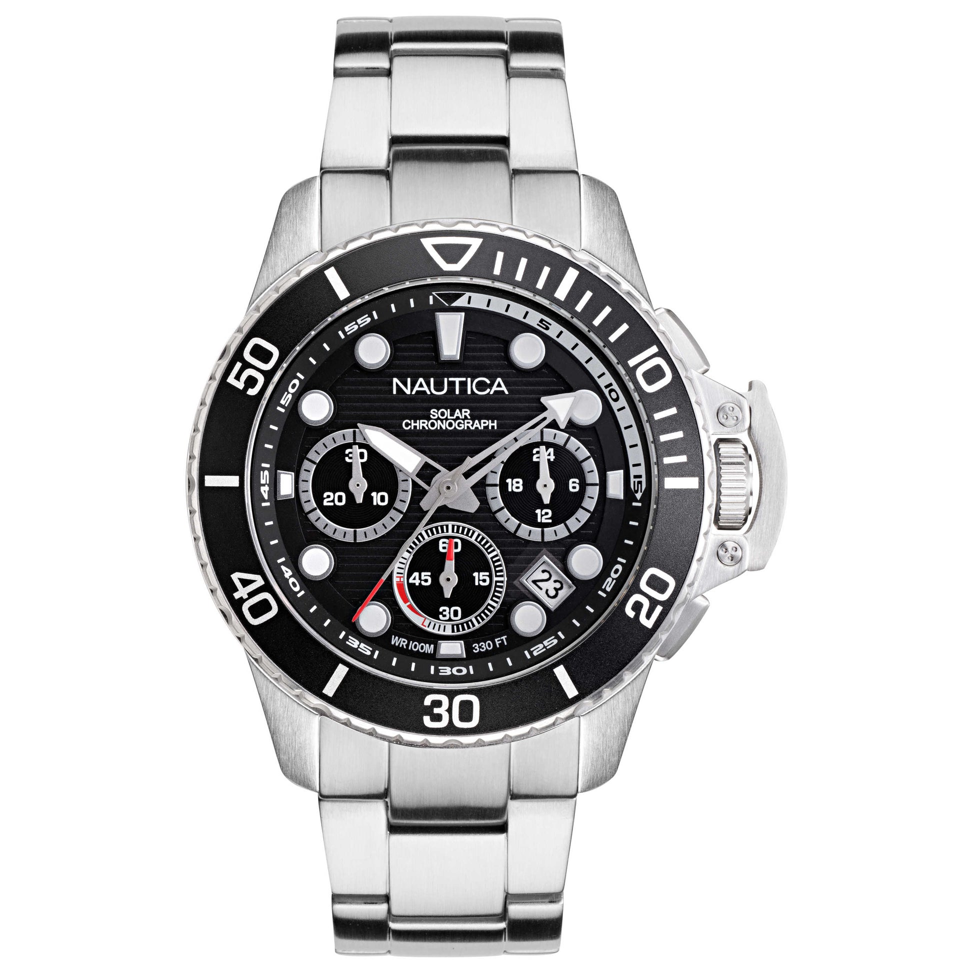 Front view of Nautica Bayside Men's Quartz Watch NAPBSC906
