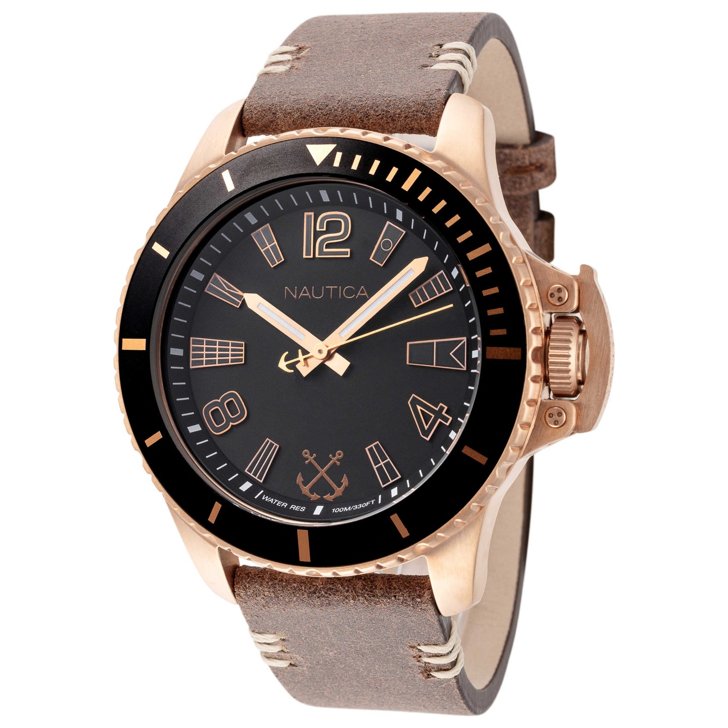 Front view of Nautica Bayside Men's Quartz Watch NAPBSF915